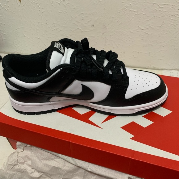 2021 panda dunks brand new 2 pairs size 9 and 9.5
